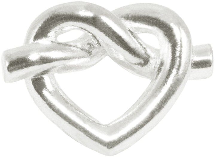 Tied Heart Stud