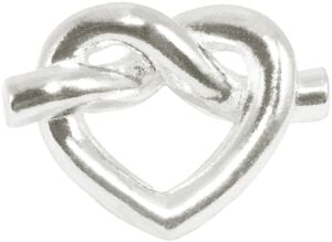 Tied Heart Stud