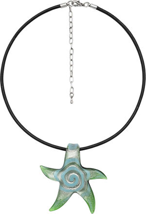 SPIRIT NECKLACE / LIGHT GREEN STAR