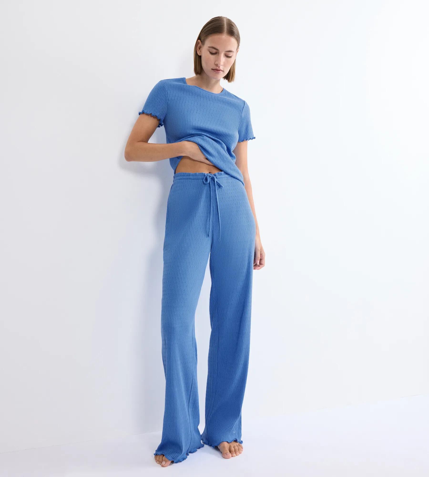 Mix & Match Trousers Pointelle