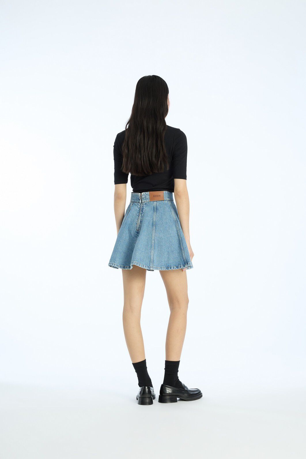 DENIM MINI SKIRT
