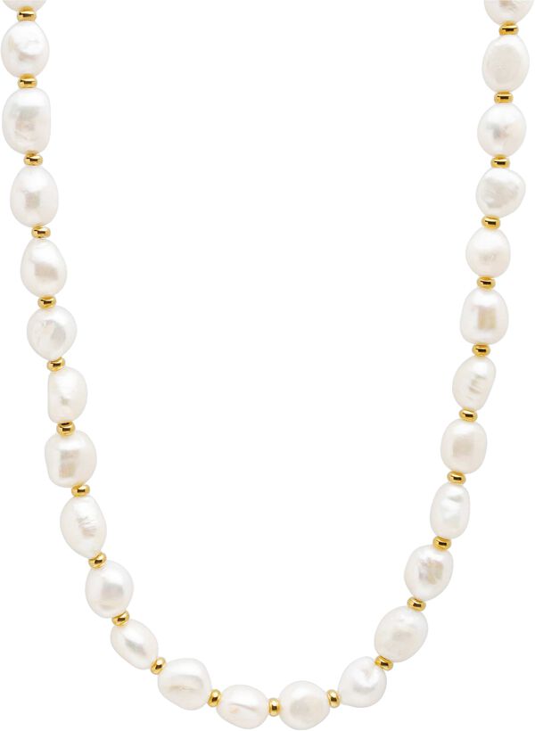 Men'S Baroque Pearl Necklace
