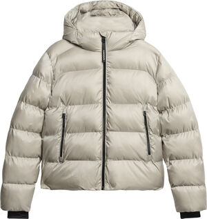 HOODED LUXE SPORTS PUFFER