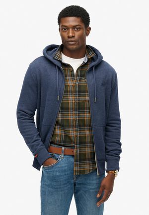 ESSENTIAL LOGO ZIP HOODIE HB