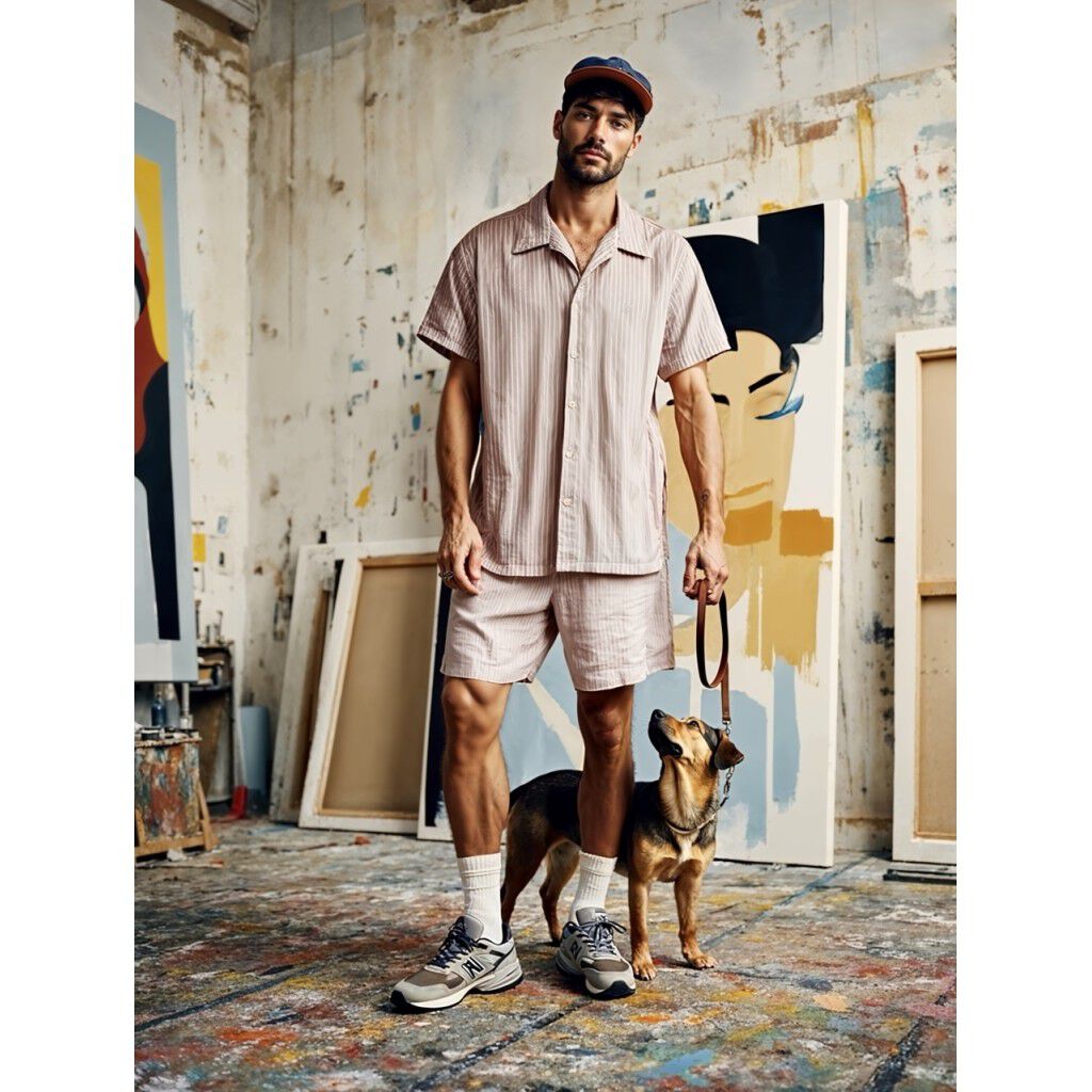 Luca striped S/S shirt