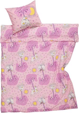 Moomin bedset 140x200 NO Sweethearts GOTS