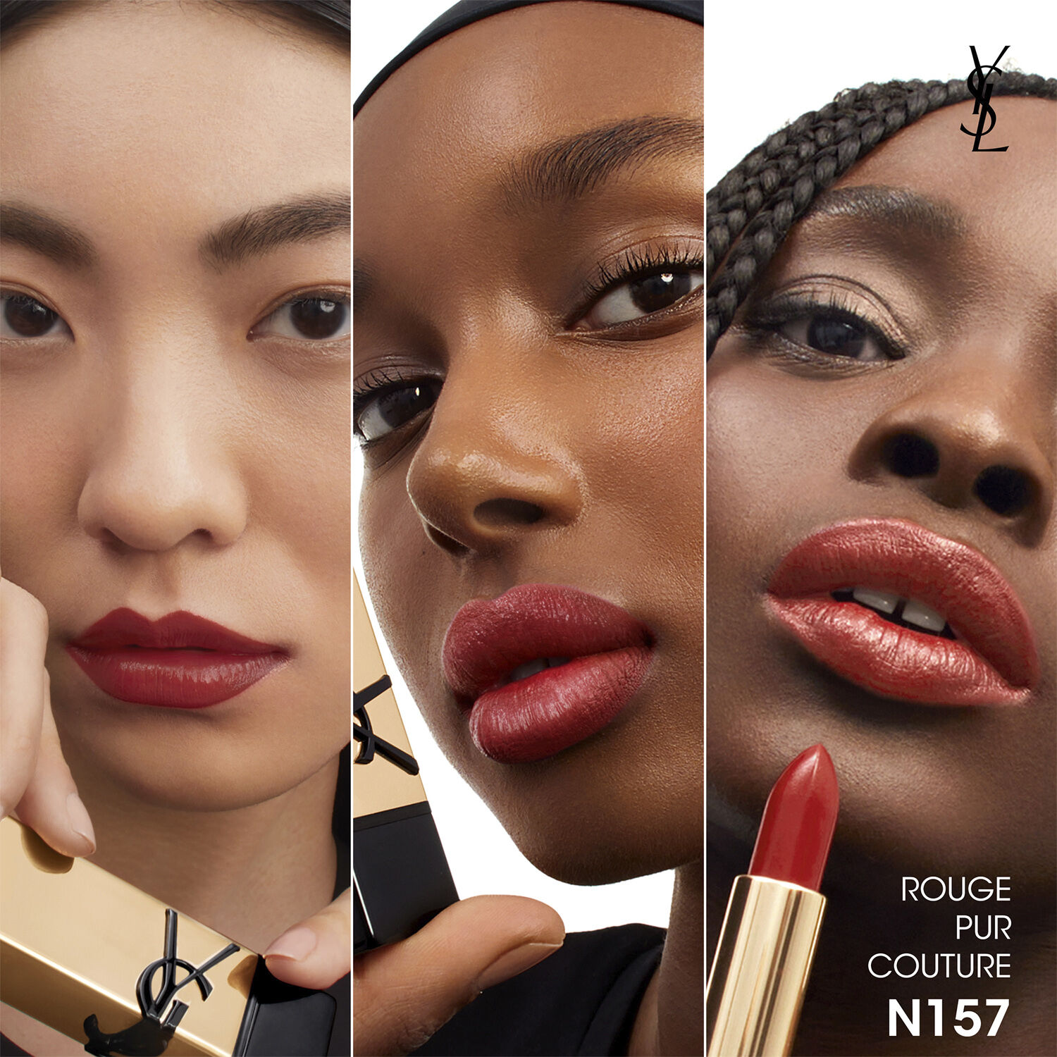 Rouge Pur Couture Pure Color-In-Care Satin Lipstick