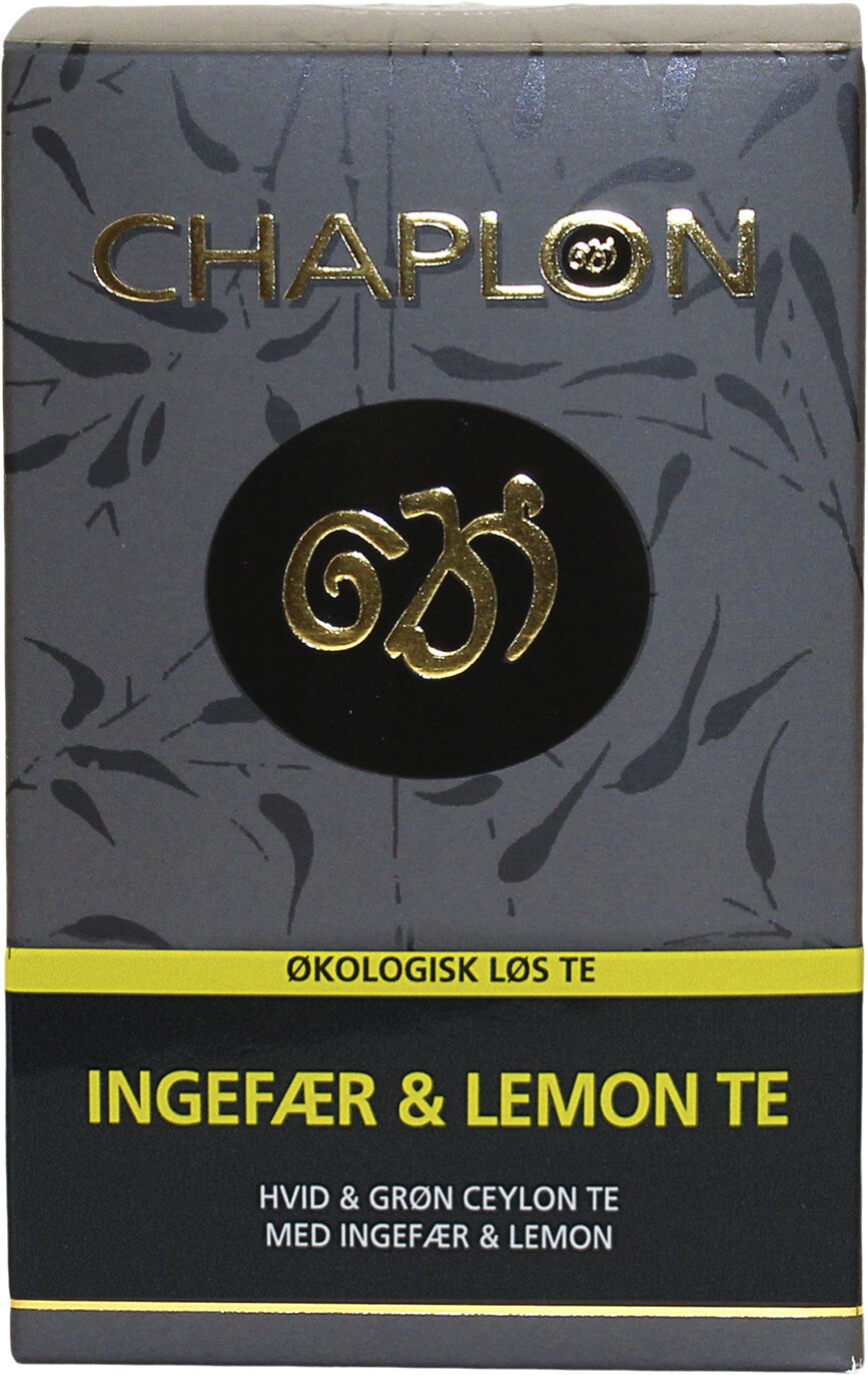 Ingef&aelig;r og lemon te &oslash;kologisk 100g