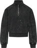 KOGDONNA L/S HALF ZIP WASHED UB SWT