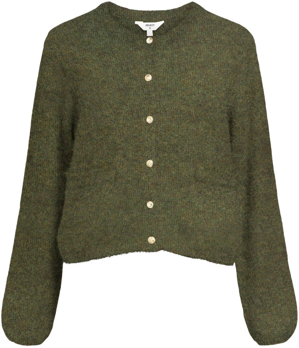 OBJSAGGIA RE L/S KNIT CARDIGAN NOOS