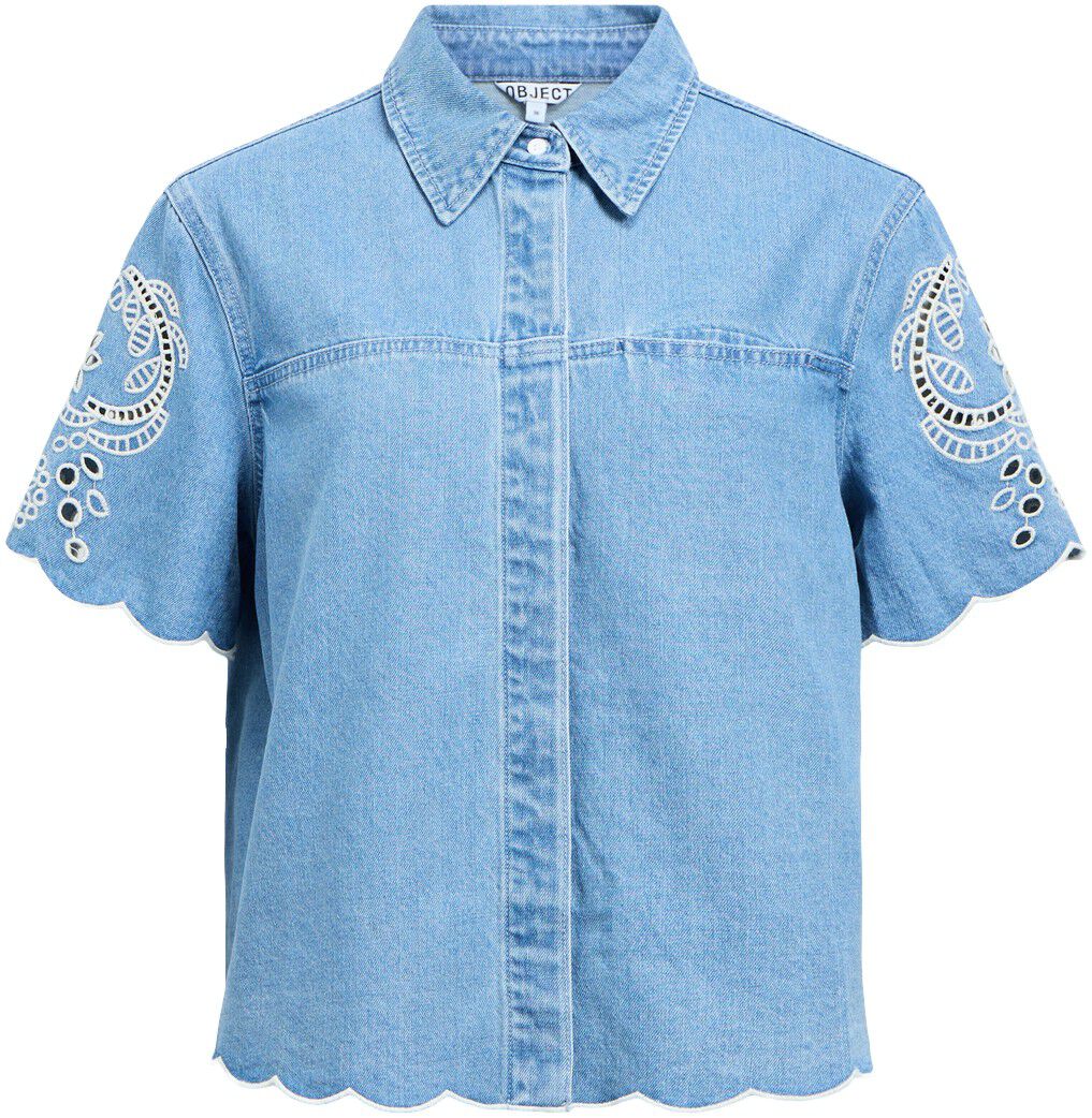 OBJIDDA DENIM SHIRT 144
