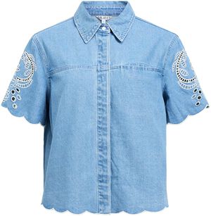OBJIDDA DENIM SHIRT 144