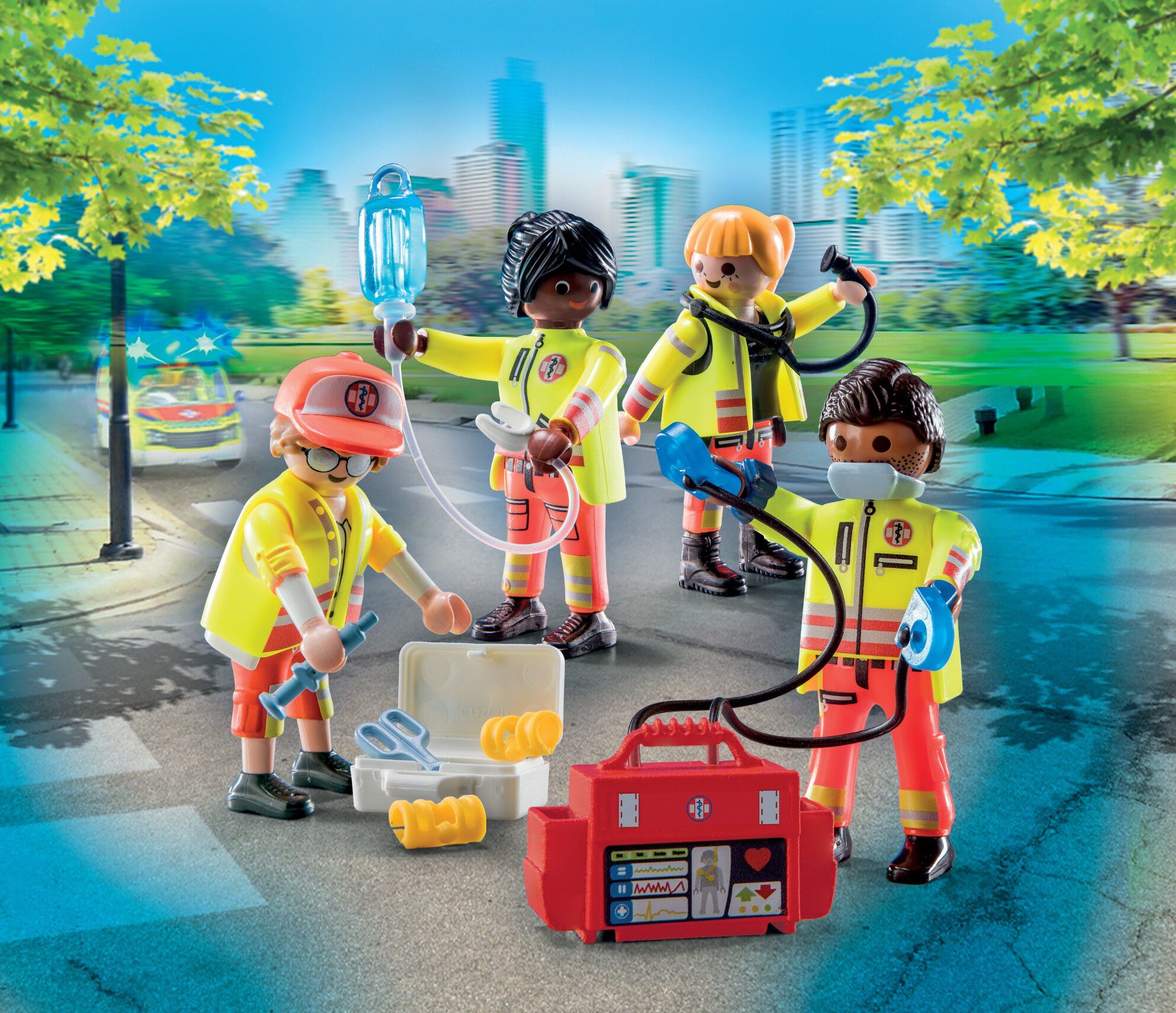 Playmobil Rescue team