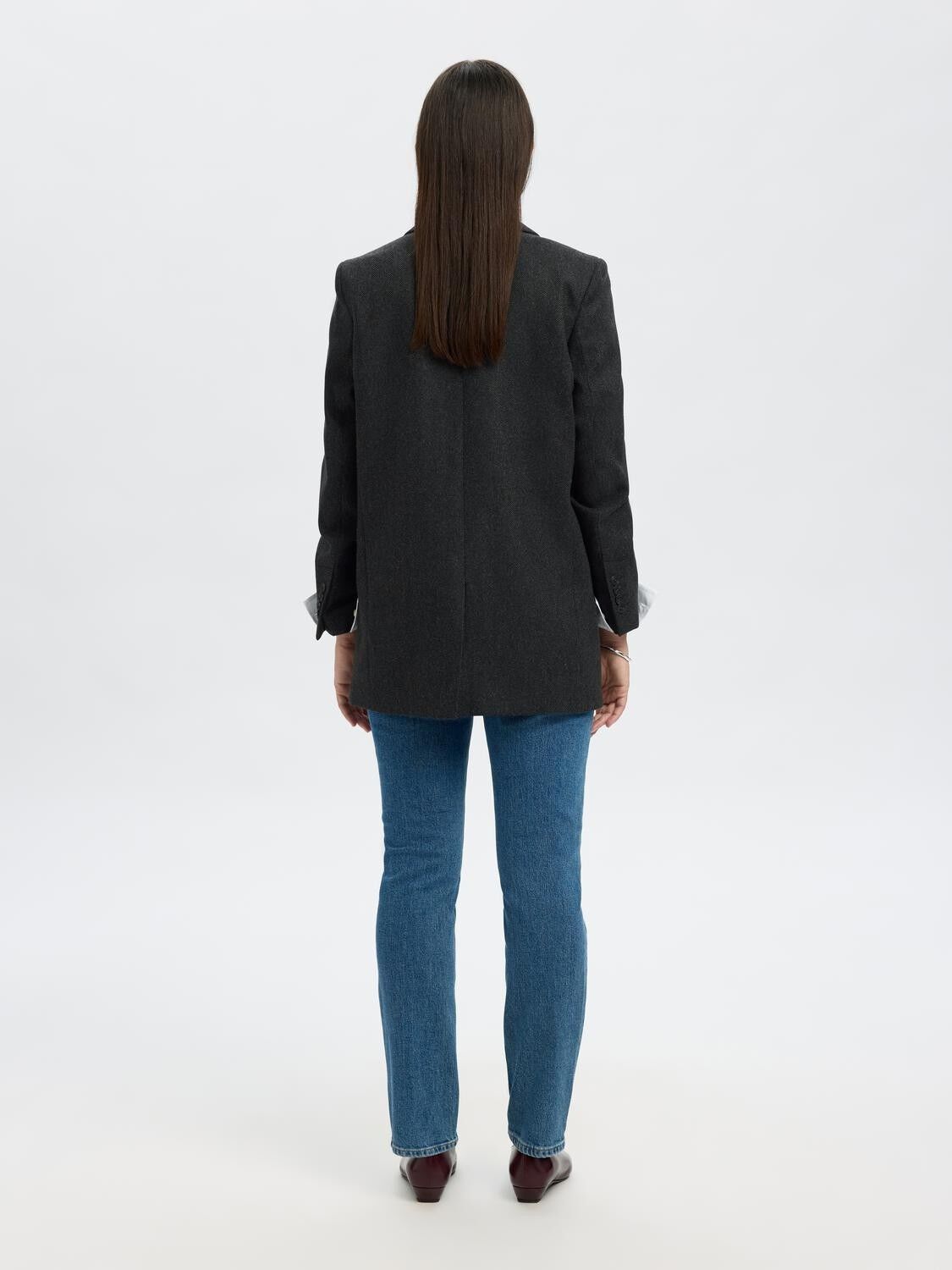 SLFELIN WOOL BLEND BLAZER NOOS