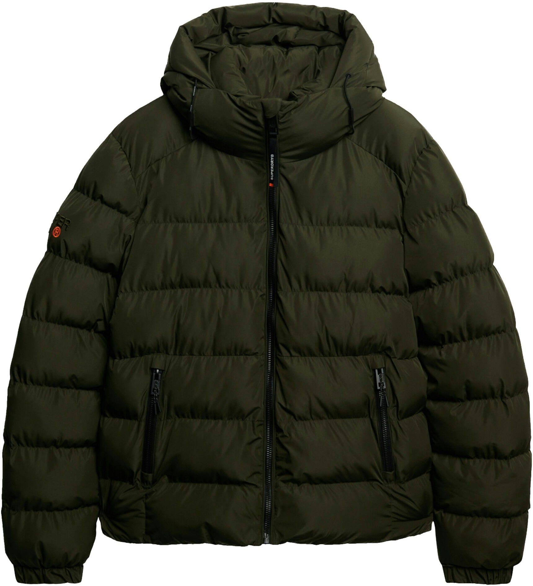 HOODED SPORTS PUFFER JACKET