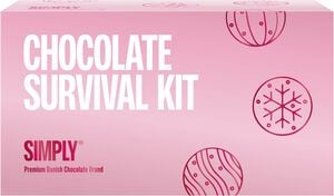 Simply® CHOCOLATE SURVIVAL KIT chokoladeæske (180g)