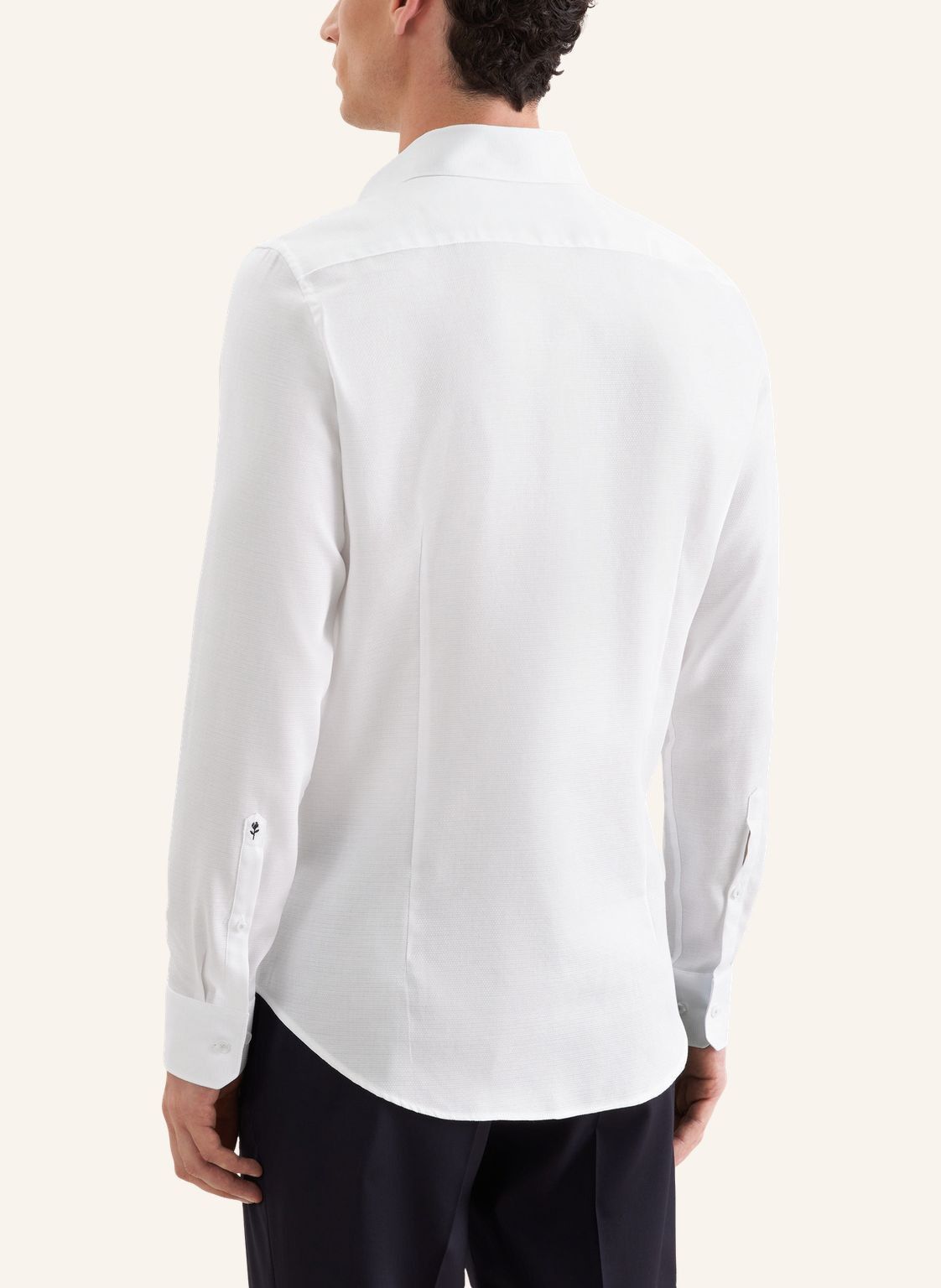 Business shirt Slim 1/1 Kent-Collar Structure