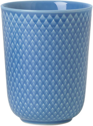 Rhombe Krus 33 cl blå porcelæn