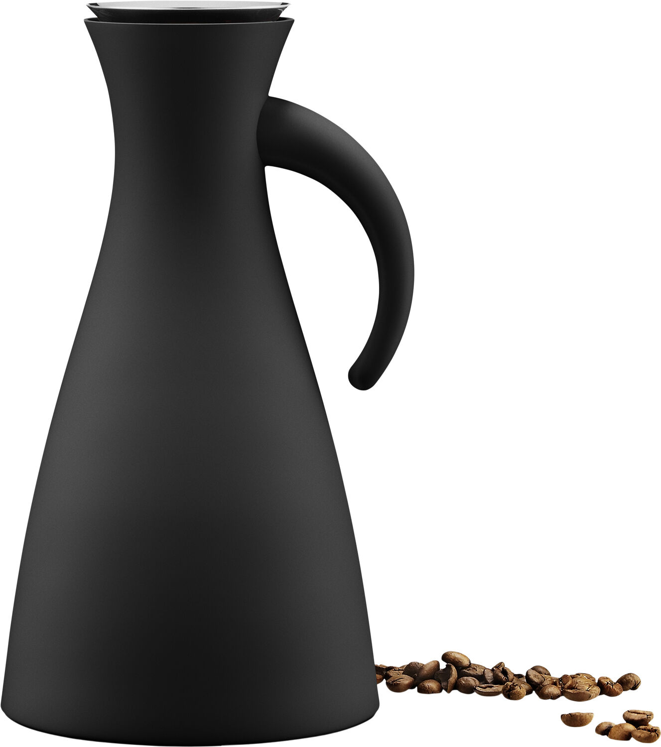 Termokande 1l Matt black