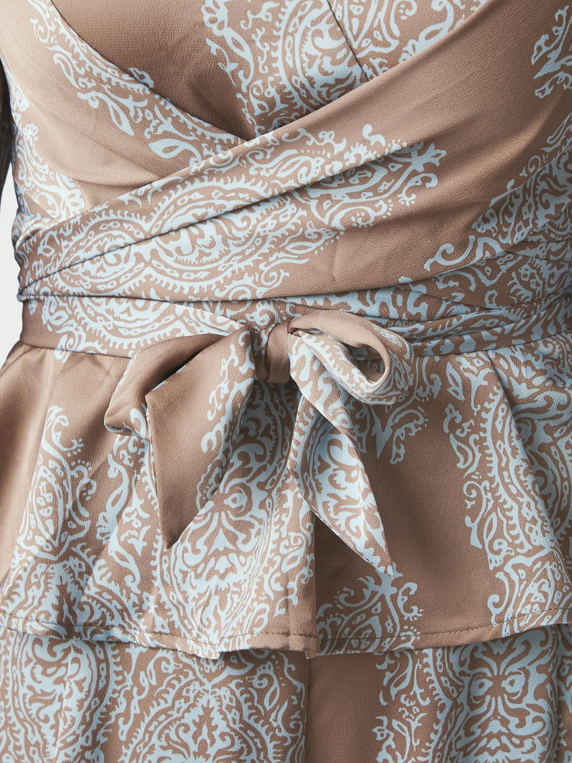 Rista Paisley Drop Blouse