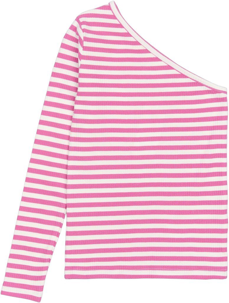 TNMoore One Shoulder Rib Tee