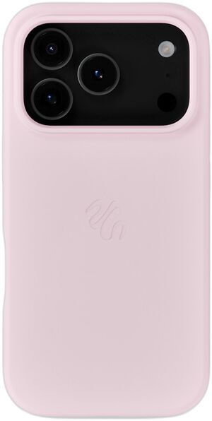 Silicone Case MagSafe Compatible iPhone 17 Pro Max Pale Pink