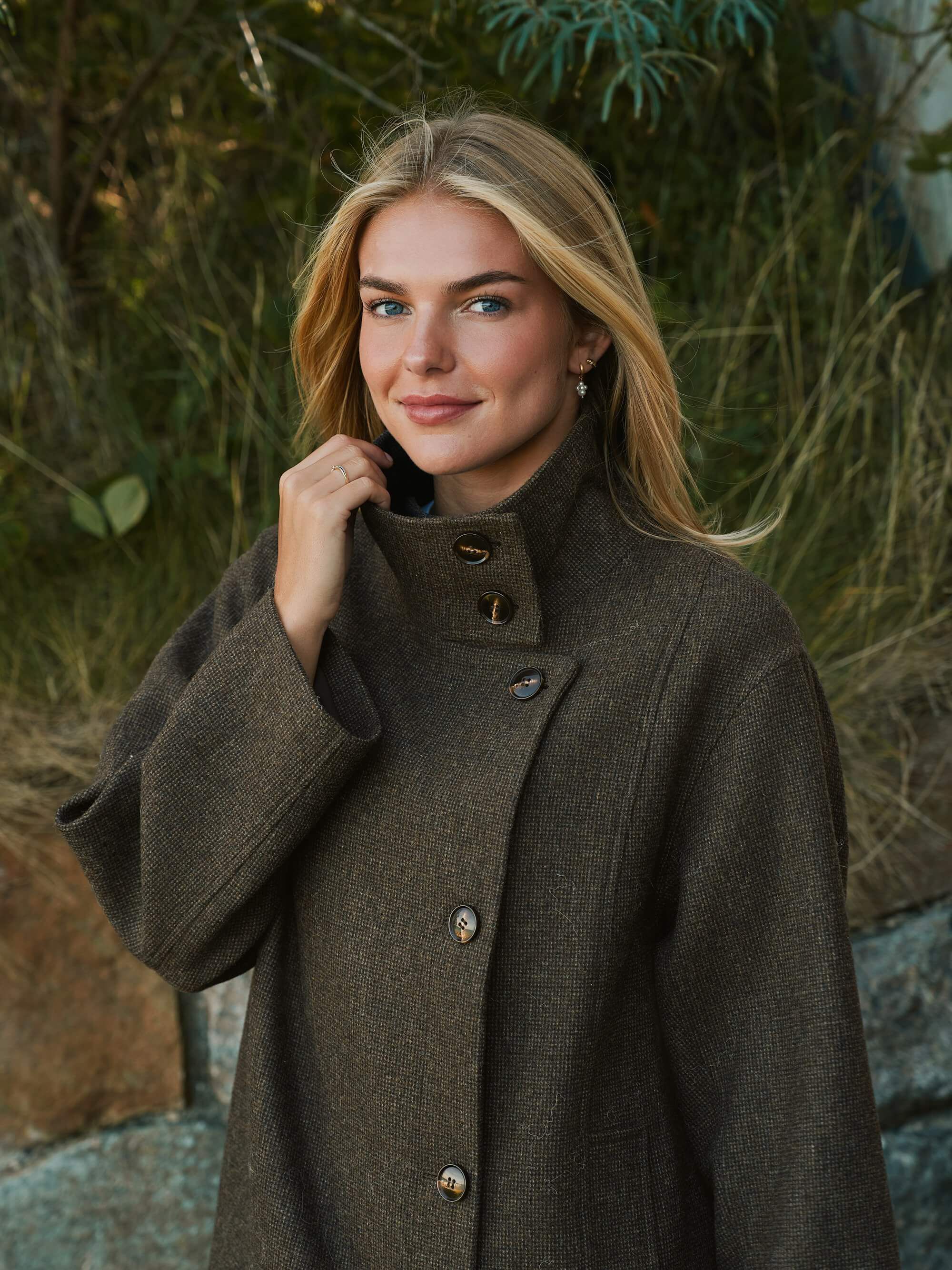 Marcel Mini Check Coat