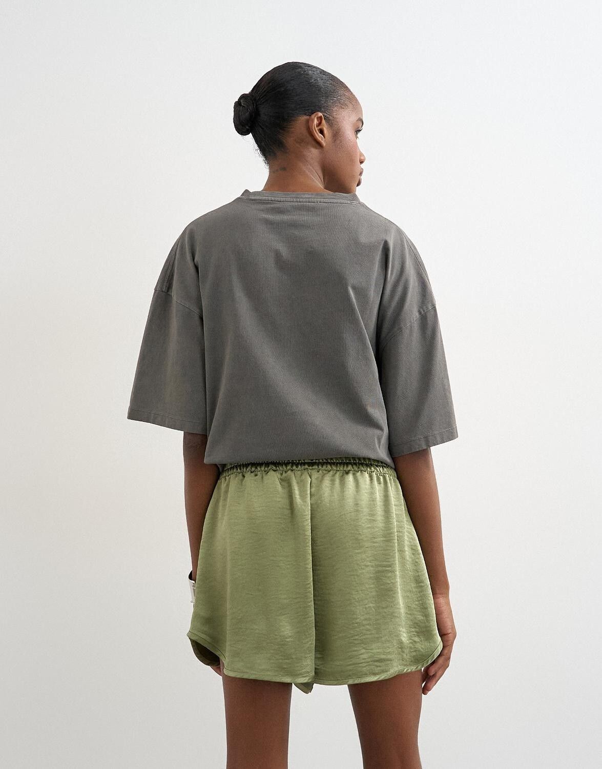 TSCILLE SATIN SHORTS WVN