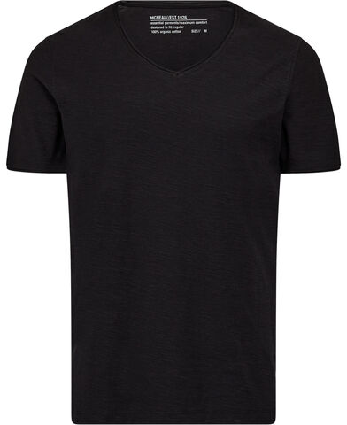 Hayden, V-Neck T-shirt, Slub jersey