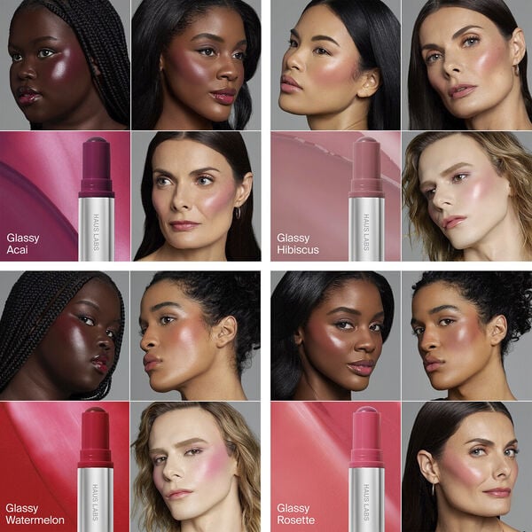 Color Fuse Longwear Glassy Lip + Cheek Balm Blush Stick Blush crème