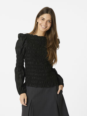 Polka Smock Shirt
