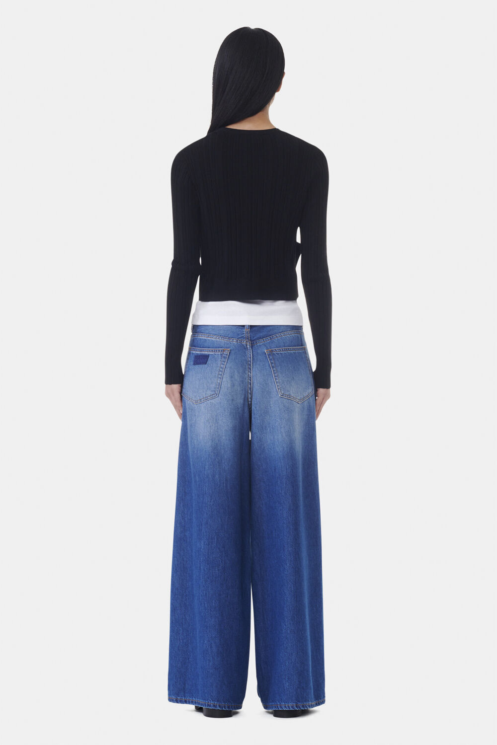 Light Viscose Rib Cardigan