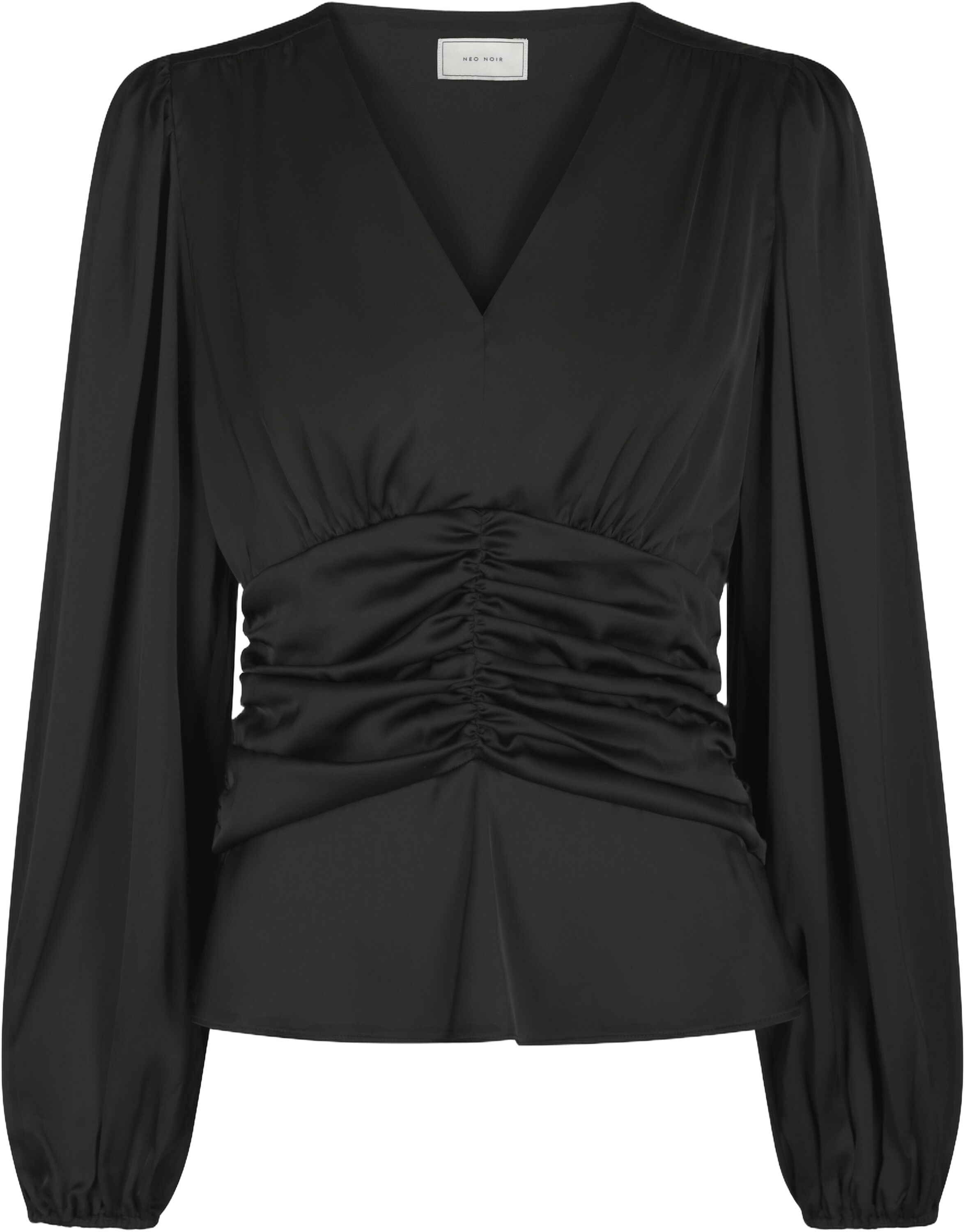 Pascal Drapy Satin Blouse