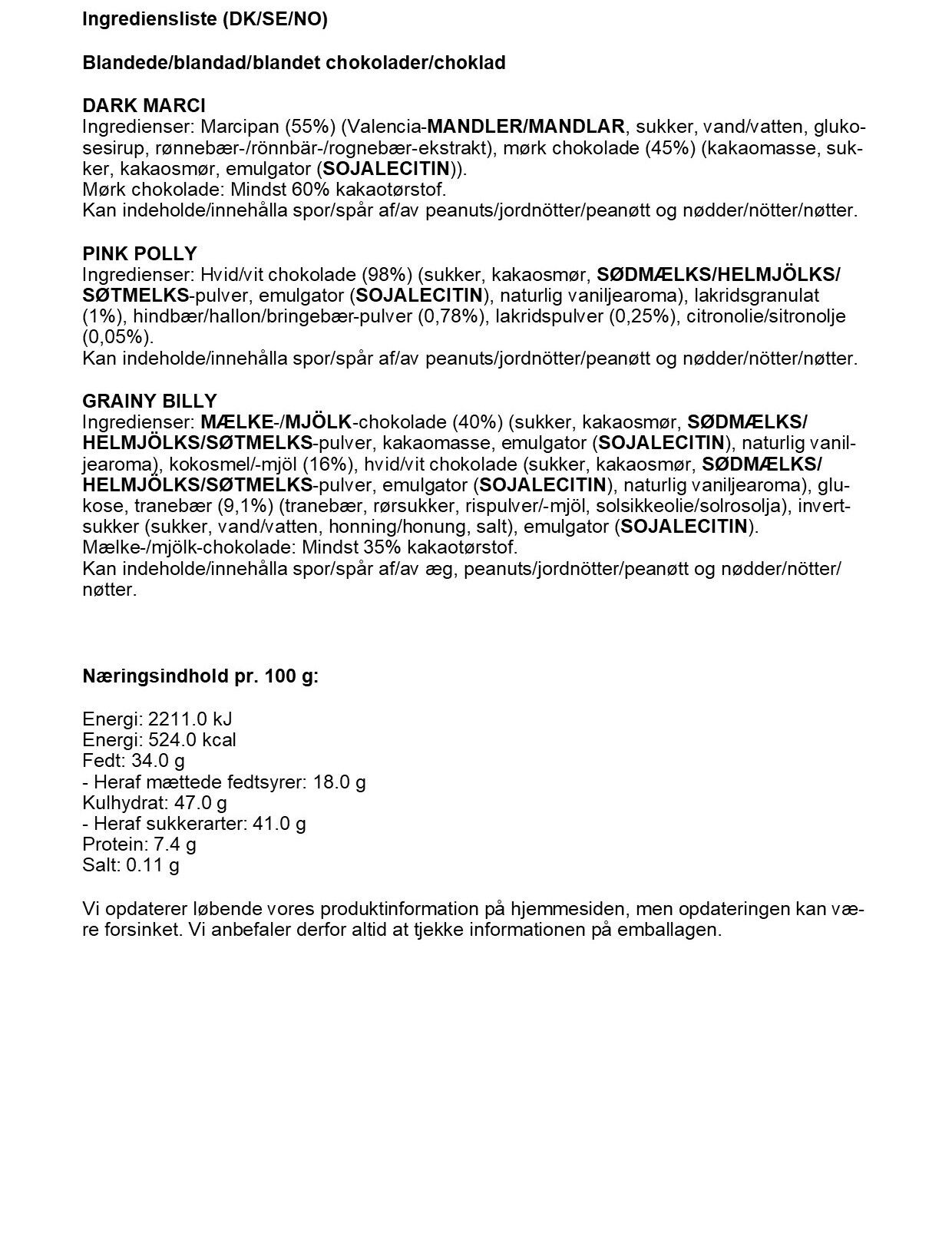 Simply&reg; YES, YOU CAN BUY LOVE chokolade&aelig;ske (270g)