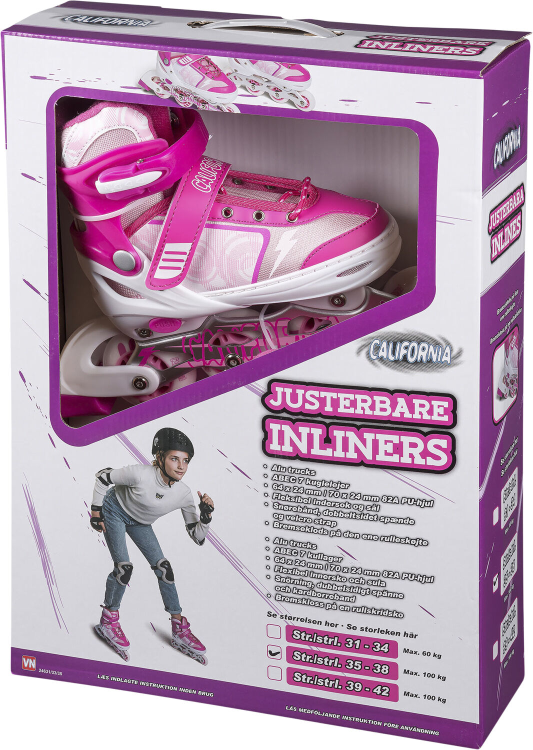 CF GIRL ALU INLINE s39-42