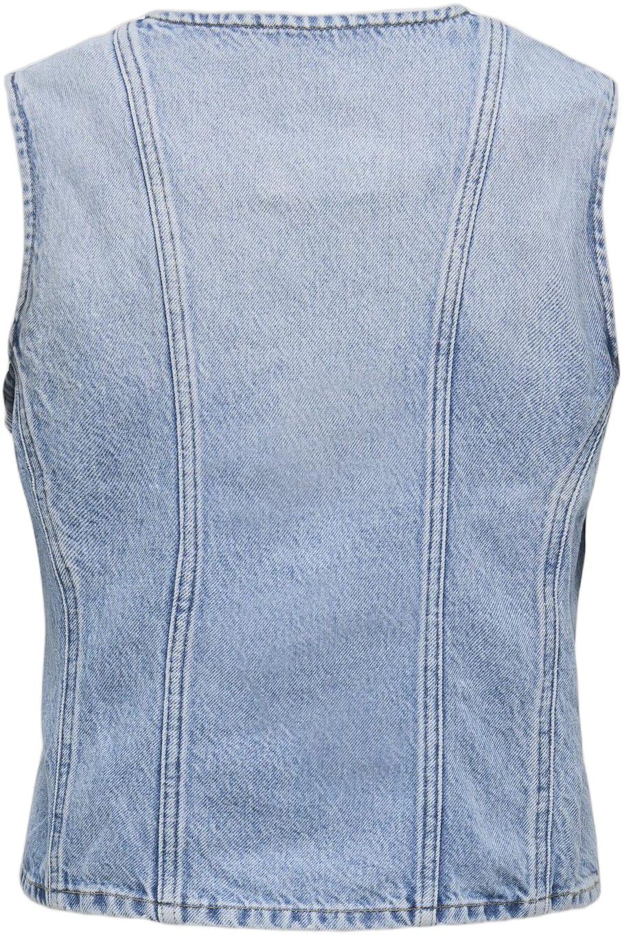 ONLAYA S/L FITTED DNM VEST TAI