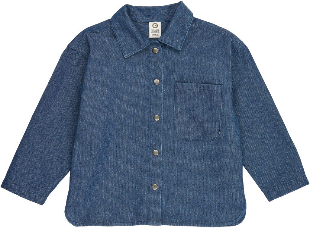 Denim L/S skjorte