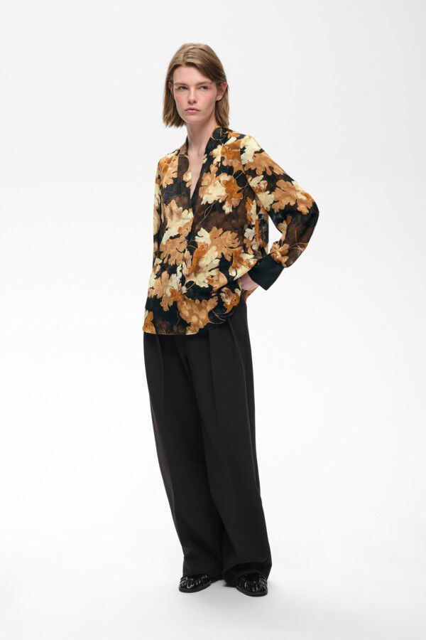 MASONIW V-NECK BLOUSE