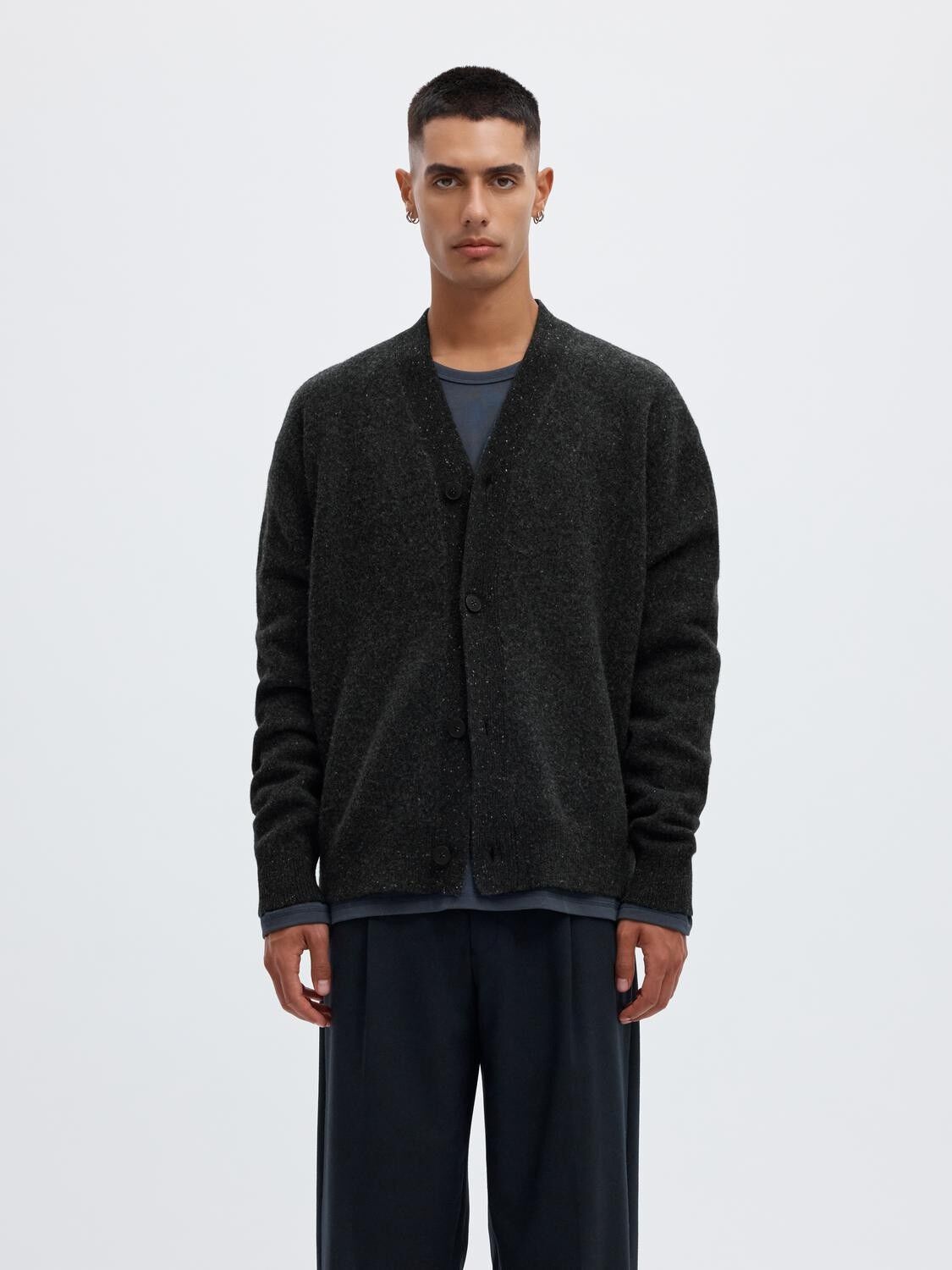 ANRROLF LS KNIT WOOL CARDIGAN