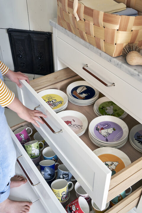 Mumi 19 cm tallerken Snorkfrøken