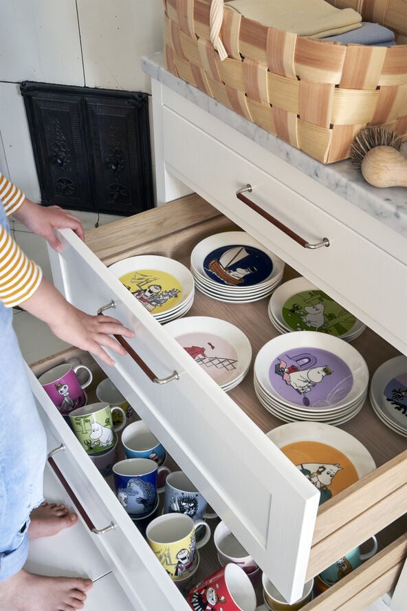 Mumi 19 cm tallerken Snorkfrøken