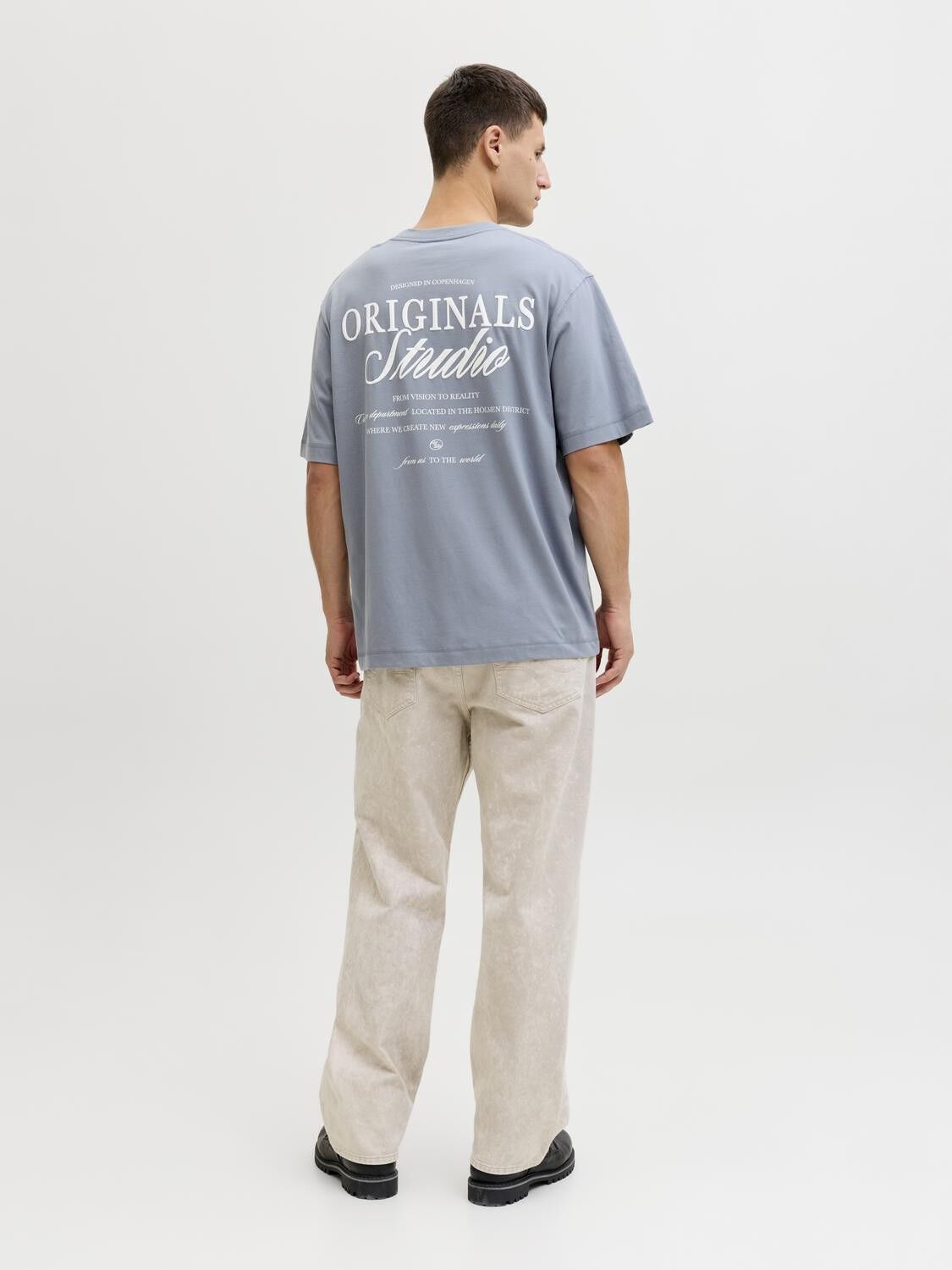 JORNORREBRO TYPO TEE SS CREW NECK N