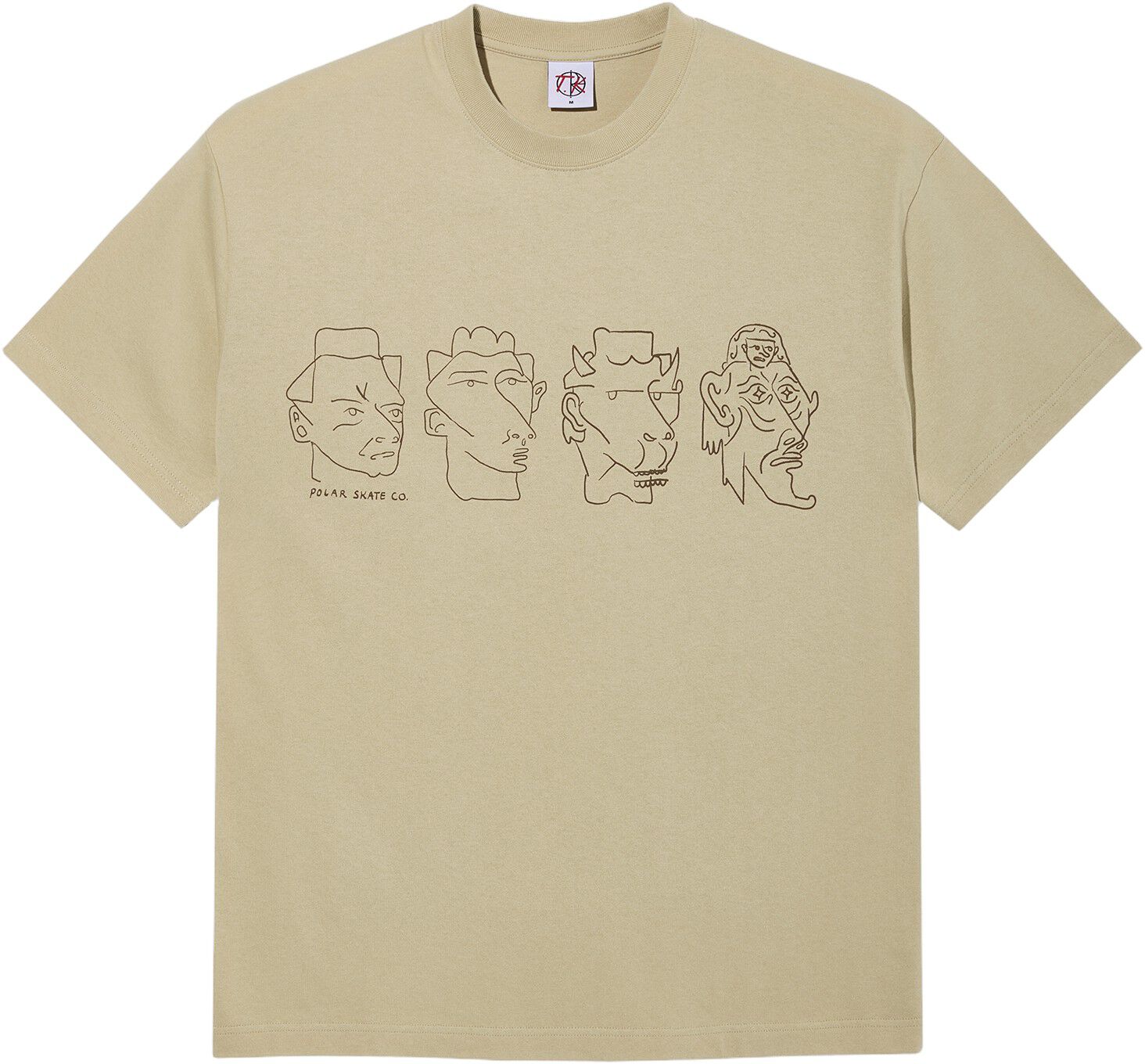 Contrast Tee | 8 Heads