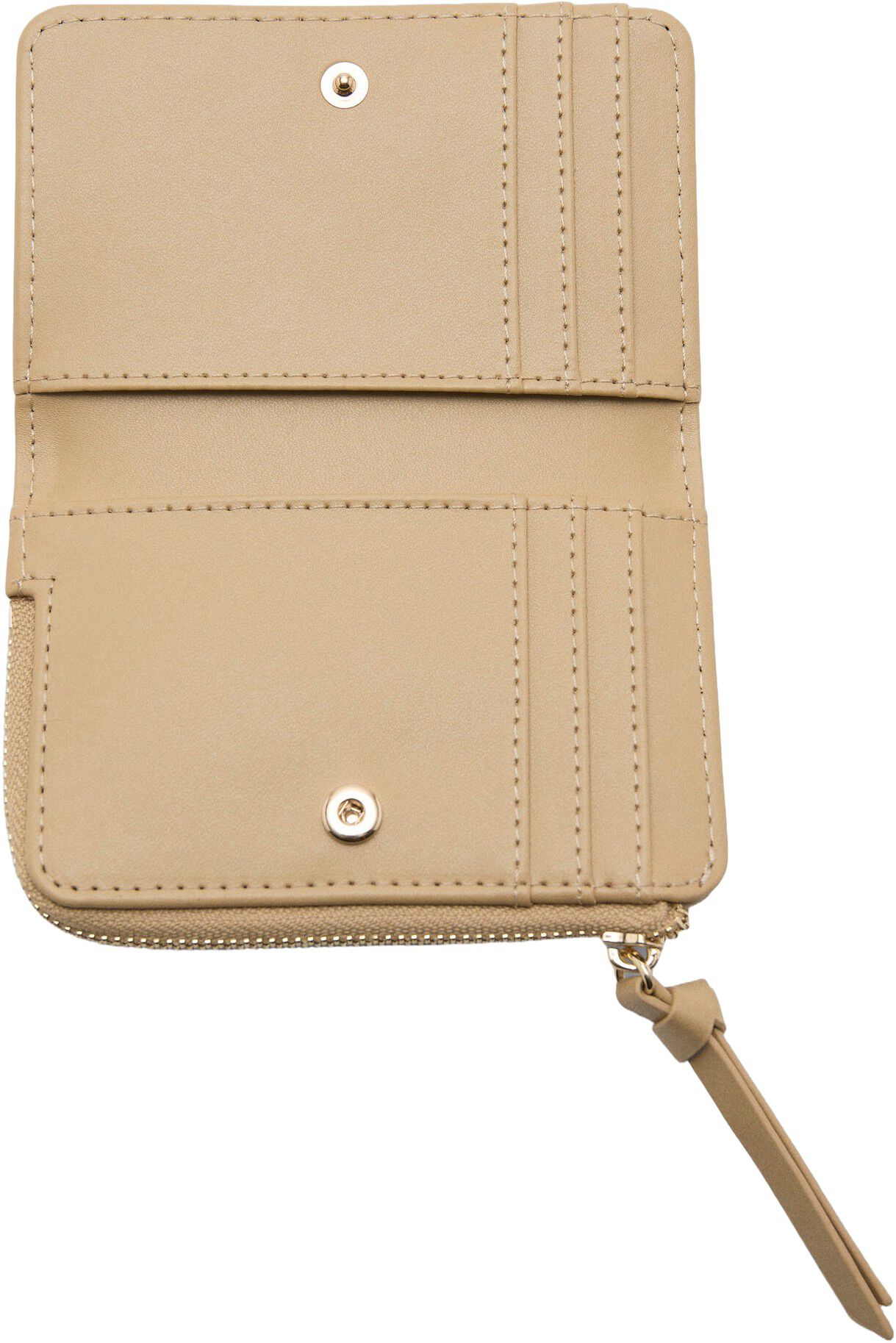 Small faux-leather wallet