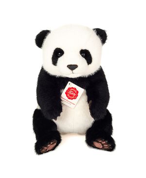 Teddy Hermann - Siddende panda 28 cm