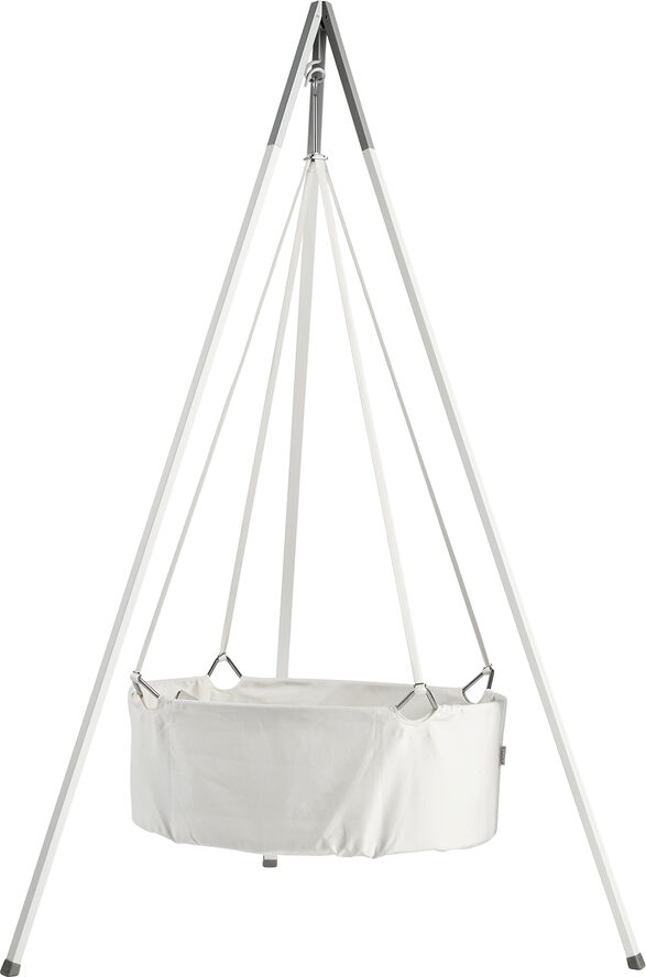 Classic vugge inkl. madras, Hvid