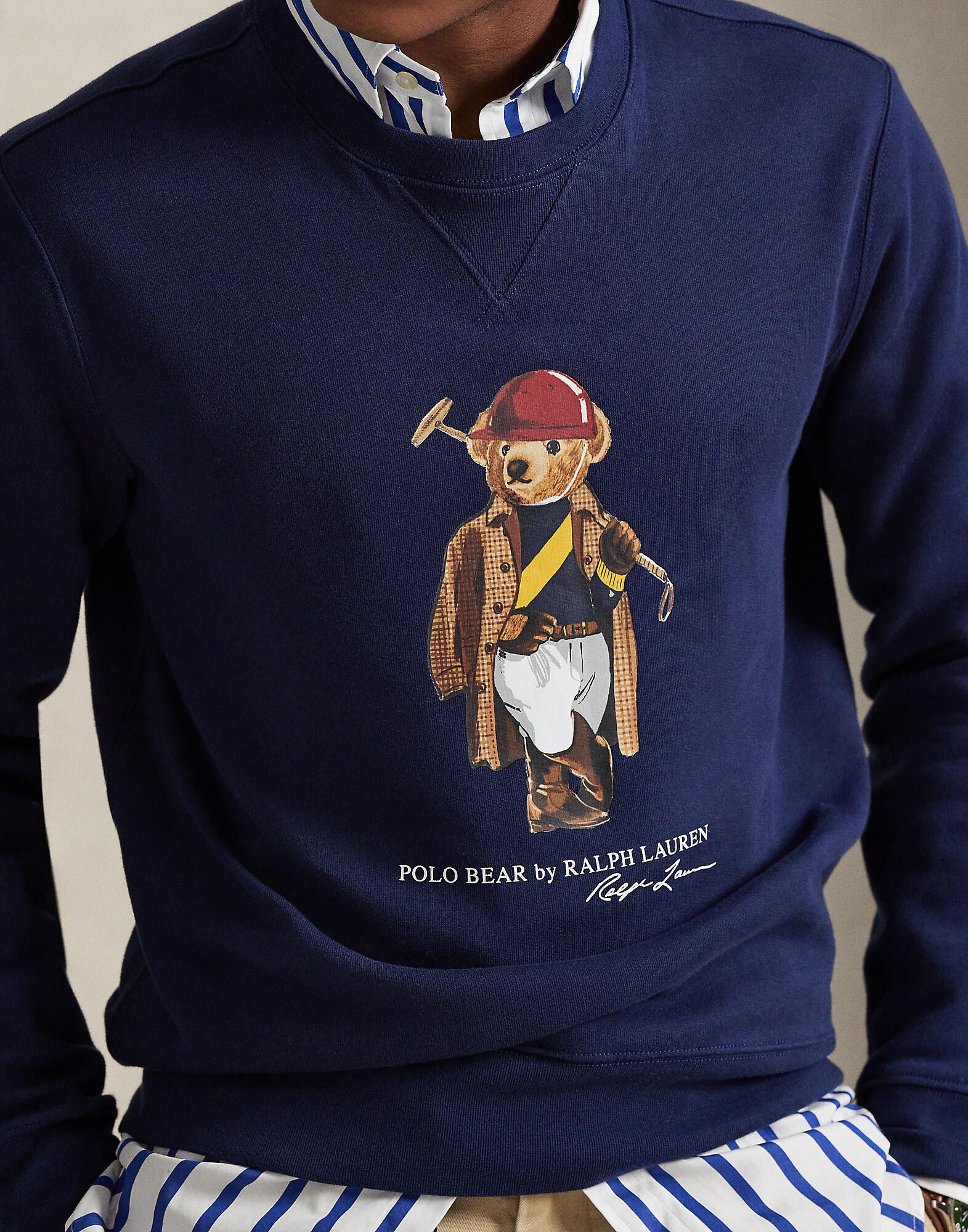 Polo Bear Fleece Sweatshirt