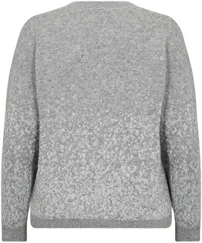 Curvy WA-SYLVA 2 Cardigan Lys gr&aring;