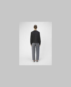 OBJJOHNSON RE L/S V-NECK TOP NOOS