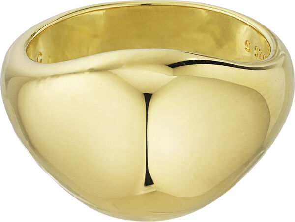 Atomic Dome Signet Ring